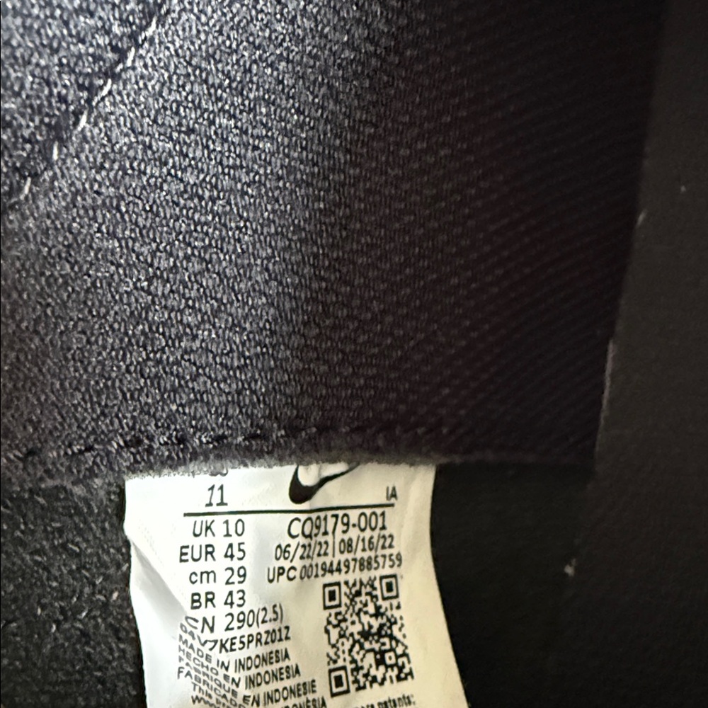 Nike Court Royale 2 Mid Men's Black/White High-Top Sneakers - Picture 8 of 8